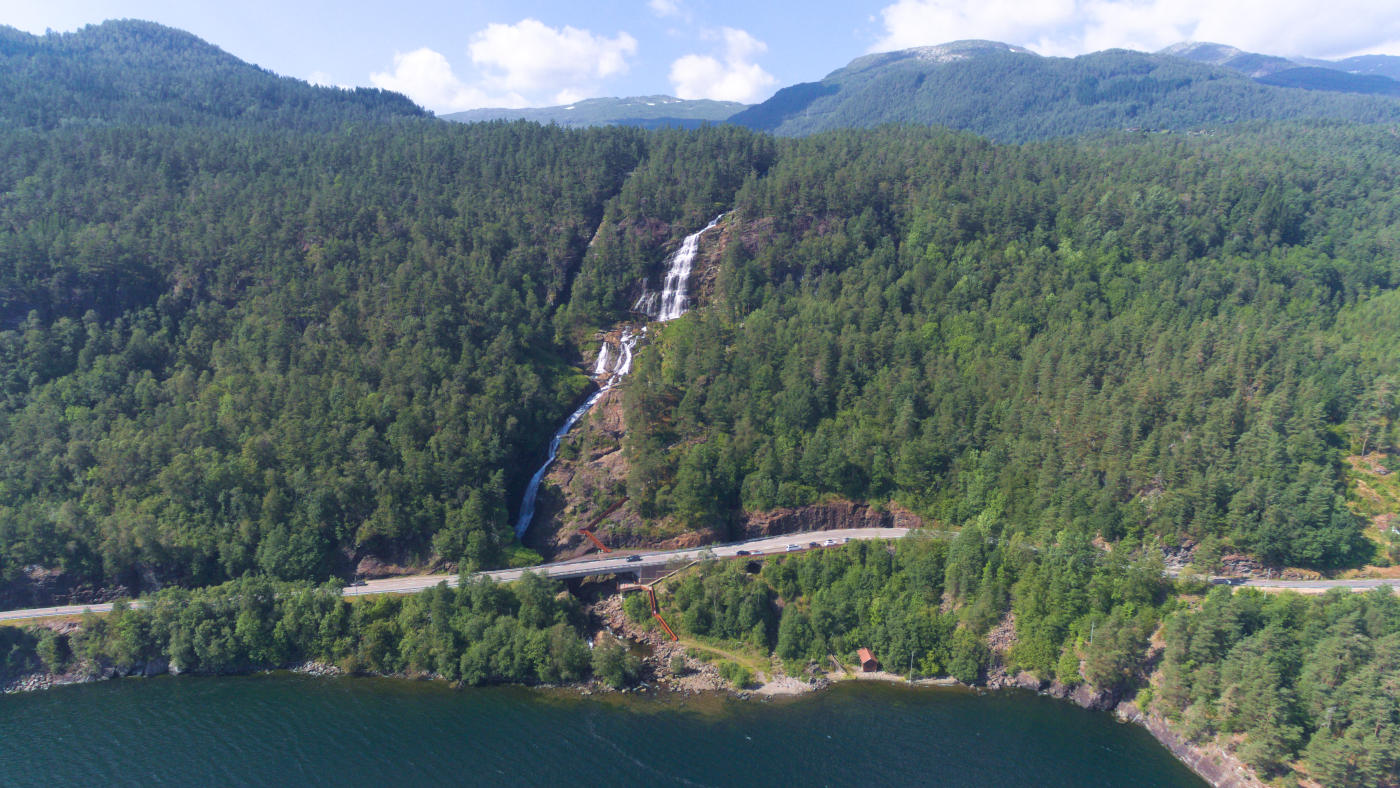 Svandalfossen Waterfall